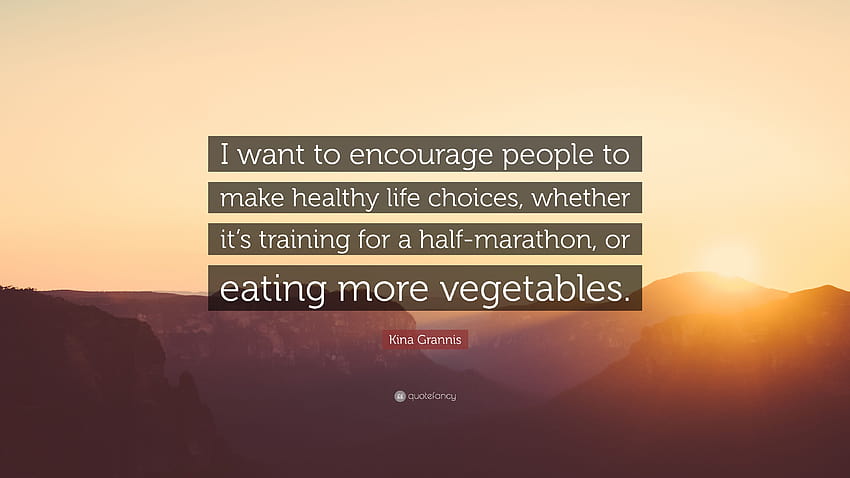 Kina Grannis Quote: “I want to encourage people to make healthy HD wallpaper