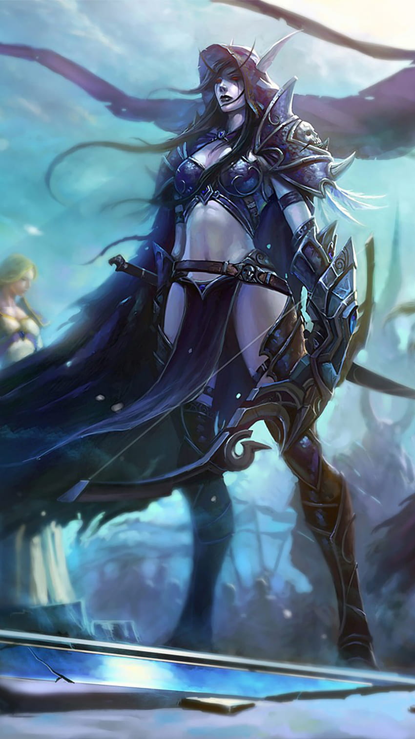 329213 Sylvanas Windrunner, WoW, phone , Backgrounds, and, wind runner HD phone wallpaper