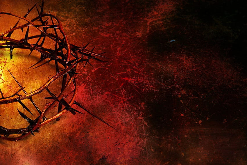 십자가와 못에 대한 결과 인쇄 가능, 예수 가시 면류관 HD 월페이퍼
