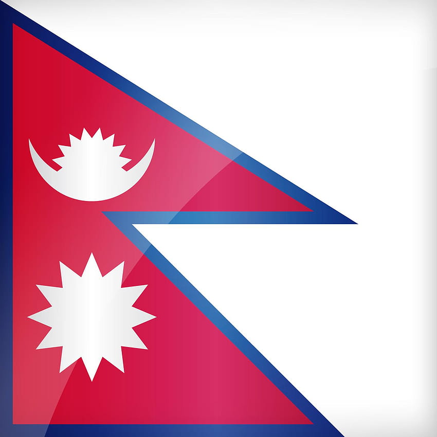 Bandera de Nepal, bandera de Nepal fondo de pantalla del teléfono