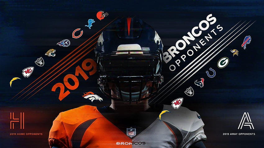 Denver Broncos 2019 Schedule: Downloadable Wallpaper