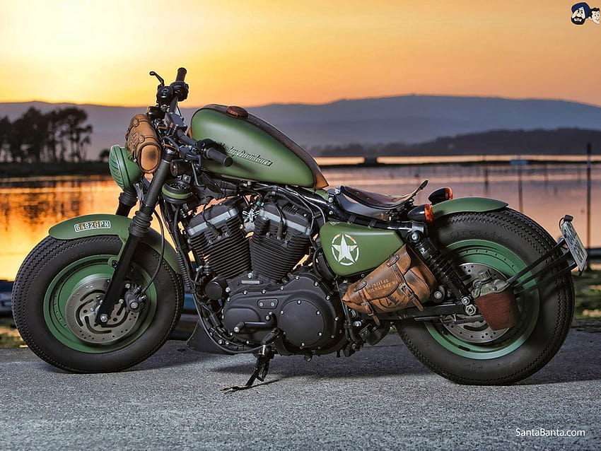 impressionante da Harley Davidson Sportster Iron 883, 2021 harley davidson papel de parede HD