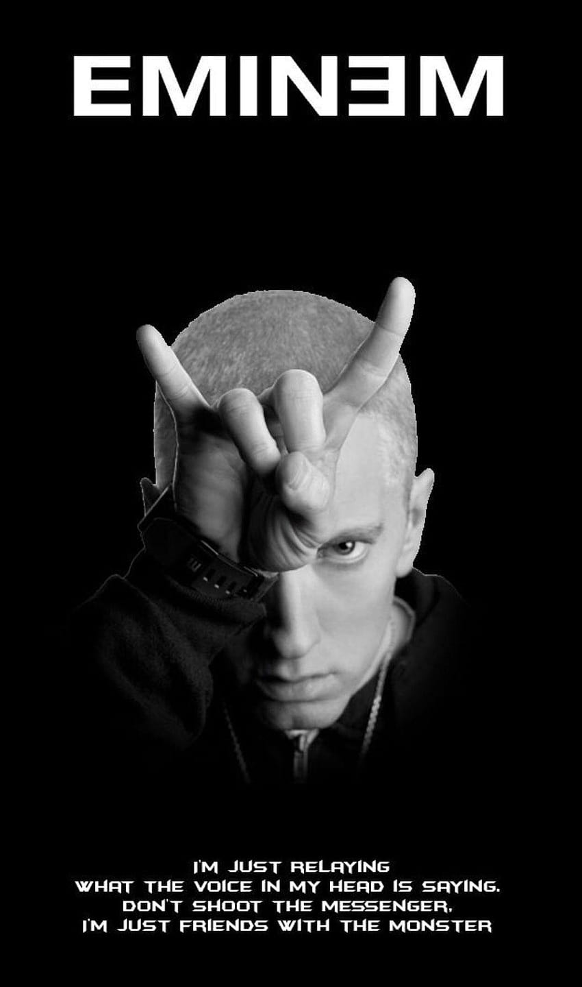 Eminem M&m, Eminem Quotes, Lyric Quotes, Eminem, eminem quotes tumblr HD phone  wallpaper | Pxfuel