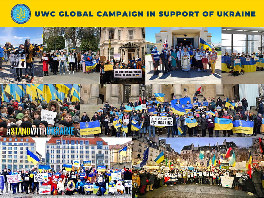 StandWithUkraine global actions in support of Ukraine continue HD wallpaper