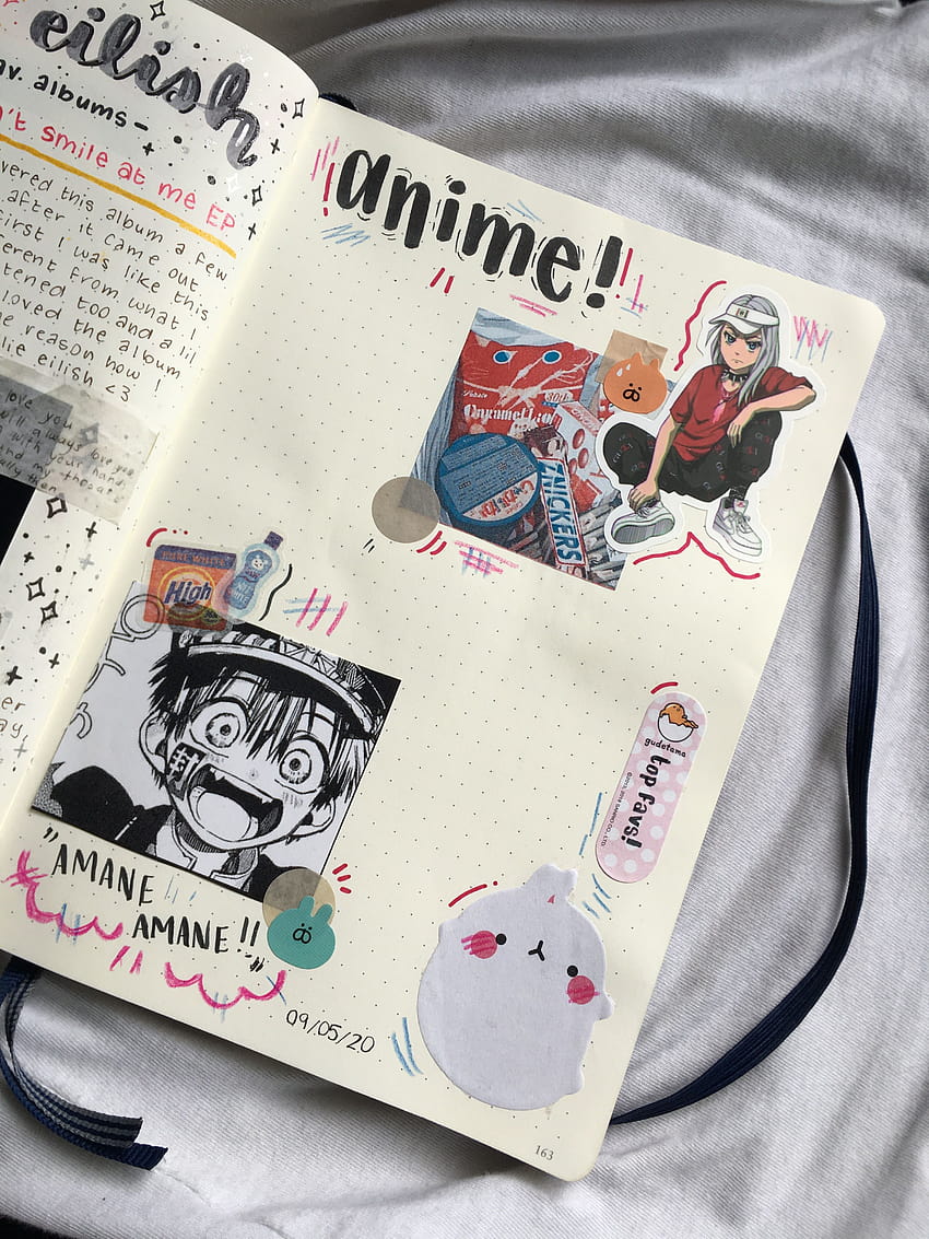 anime ✨, anime girl bullet journal HD phone wallpaper