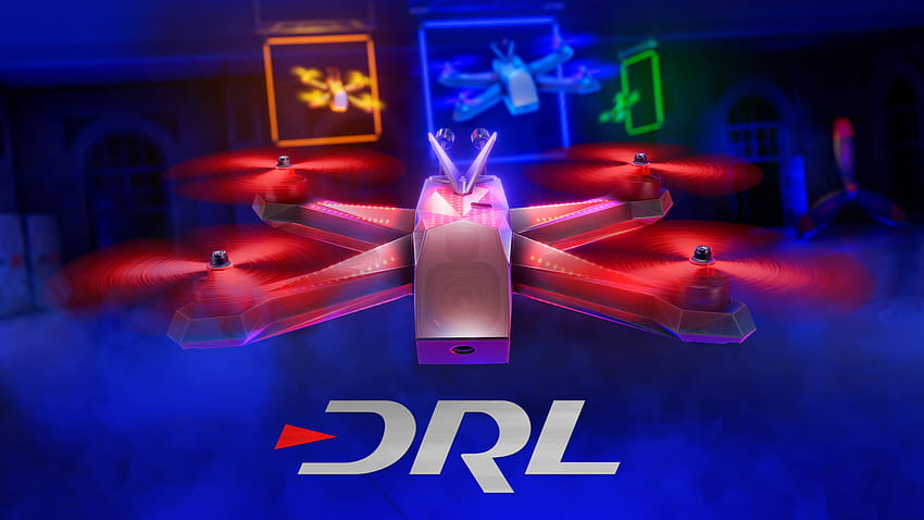 The Drone Racing League Simulator HD wallpaper