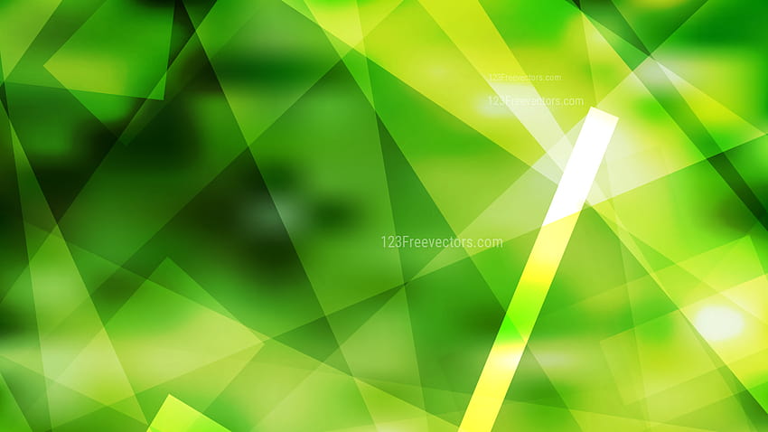 Abstract Geometric Lime Green Backgrounds Vector Art, green vector HD wallpaper