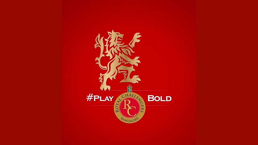 Rcb Logo gepostet von Michelle Anderson, Royal Challengers Bangalore Team HD-Hintergrundbild