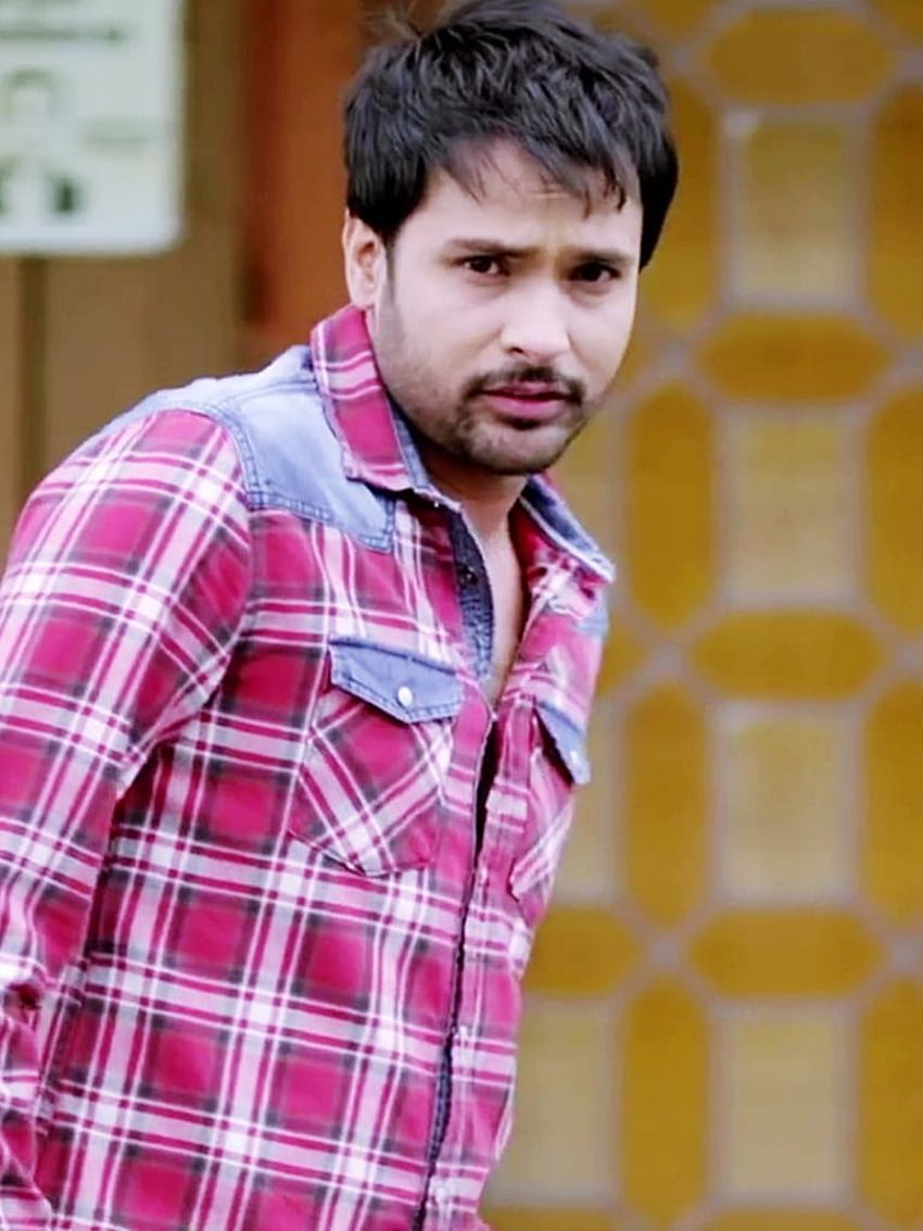 Amrinder Gill In Check Shirt 00004 Baltana [1920x1080] for your , Mobile & Tablet HD phone wallpaper
