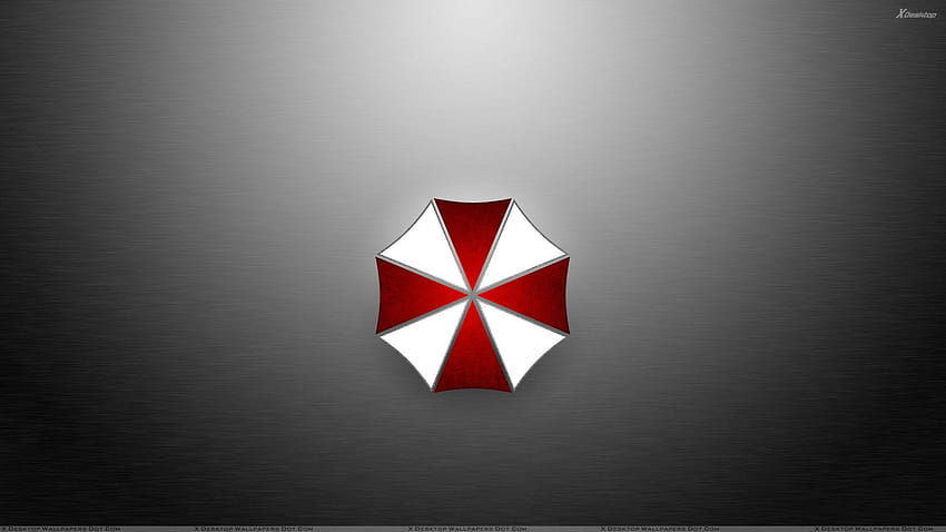 Umbrella Corp Logo, corporação guarda-chuva papel de parede HD