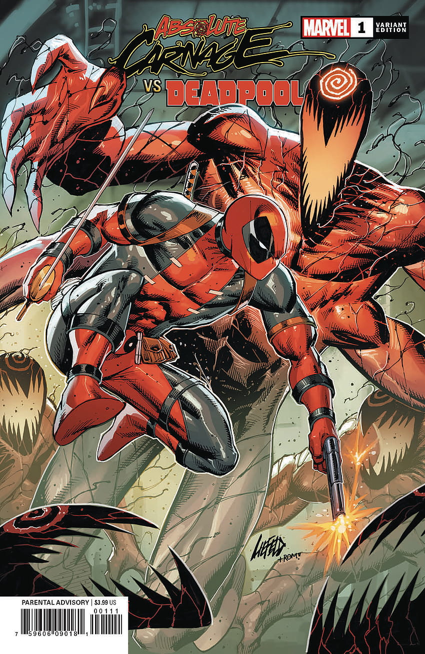 Absolute Carnage Vs Deadpool, deadpool carnage HD phone wallpaper