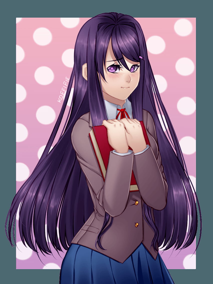 DDLC: Yuri by Koffifie, yuri ddlc HD phone wallpaper | Pxfuel