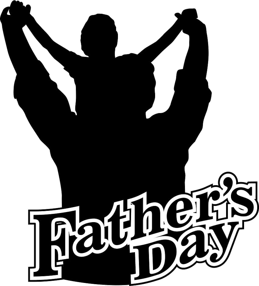 Happy Fathers Day Silhouette HD phone wallpaper