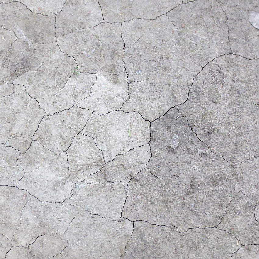 Kabe white cracked concrete, broken concrete HD phone wallpaper