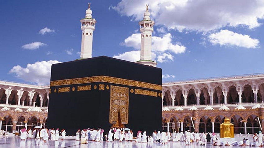 Mecca Madina 1366x768, makka madina HD wallpaper