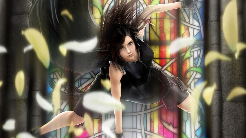 Tifa Lockheart – một trong những nhân vật phụ nữ mạnh mẽ và quyến rũ nhất trong thế giới Final Fantasy, sẽ xuất hiện trong hình ảnh HD wallpaper đầy sống động. Bạn sẽ không thể rời mắt khỏi cô nàng này khi màn hình máy tính của bạn hiện lên những hình ảnh tuyệt đẹp với đầy năng lượng.