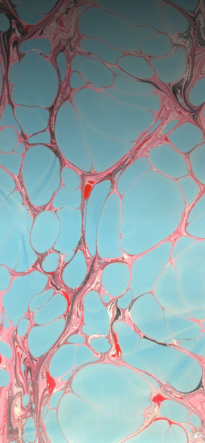 Paper Marbling Texture in Blue and Pink HD phone wallpaper