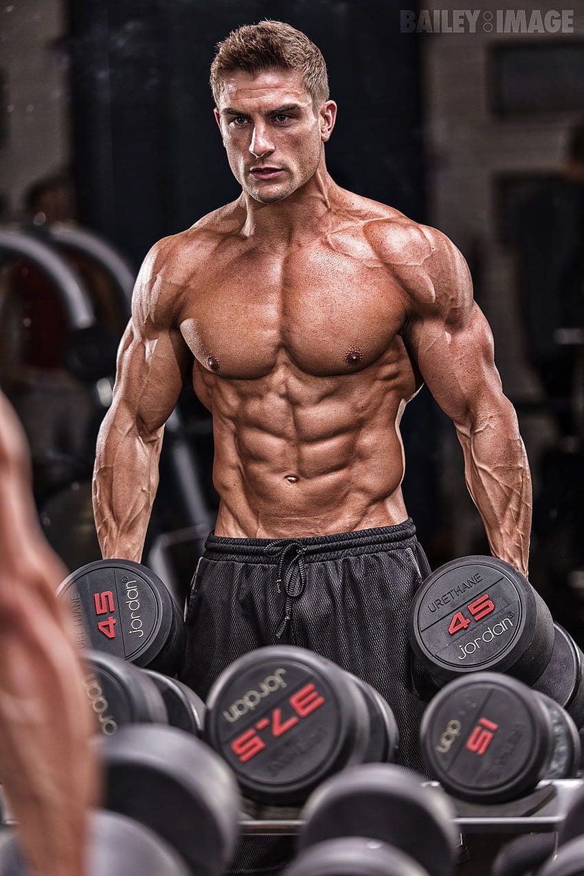 Steve Cook Muscle and Fitness Magazine – grafik fitness, Ryan Terry Tapeta na telefon HD
