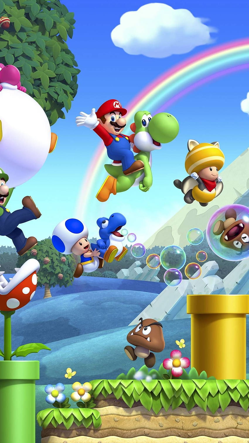 Mario Bros Game Mobile, Mario Bros Android HD-Handy-Hintergrundbild