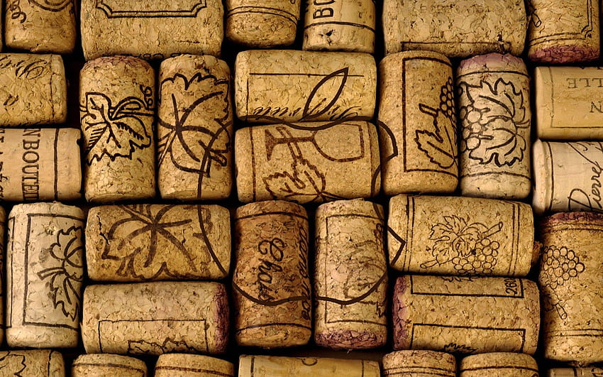 Apple inc textures wine cork stoppers HD wallpaper