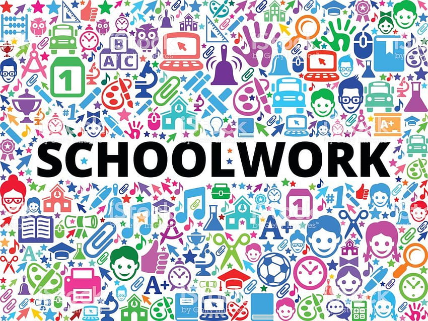 Schoolwork School And Education Vector Icon Backgrounds Stock, school work HD wallpaper