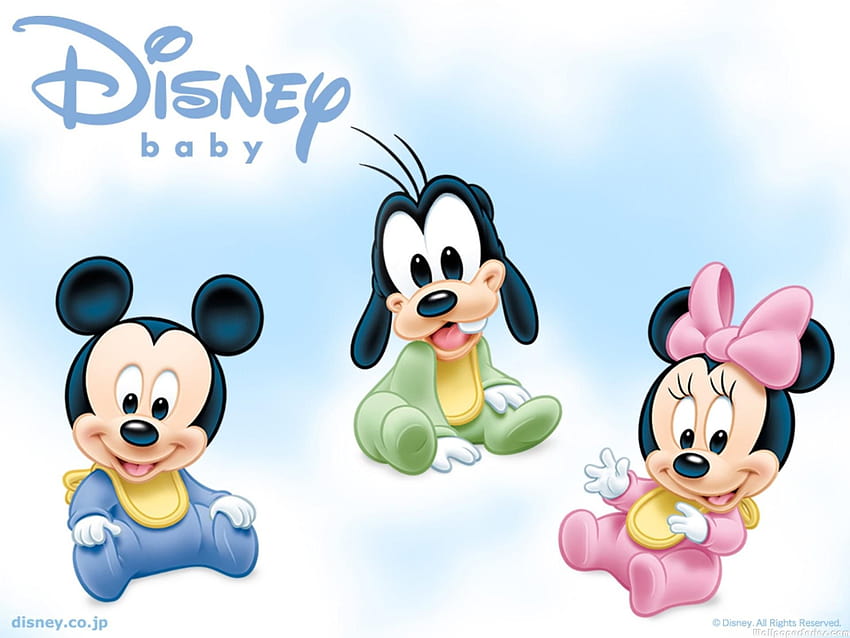 Baby Mickey Mouse and Friends Cute, mickey mouse baby HD wallpaper