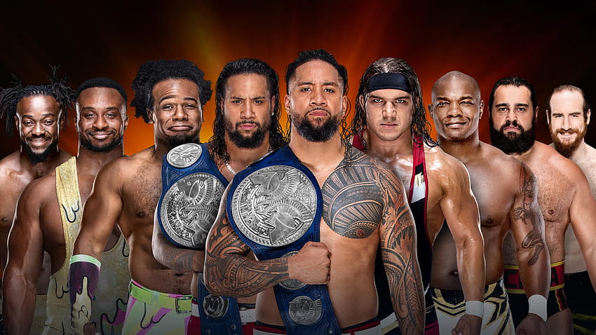 Smackdown Tag Team Champions The Usos Vs The New Day, wwe smackdown tag team championship HD wallpaper