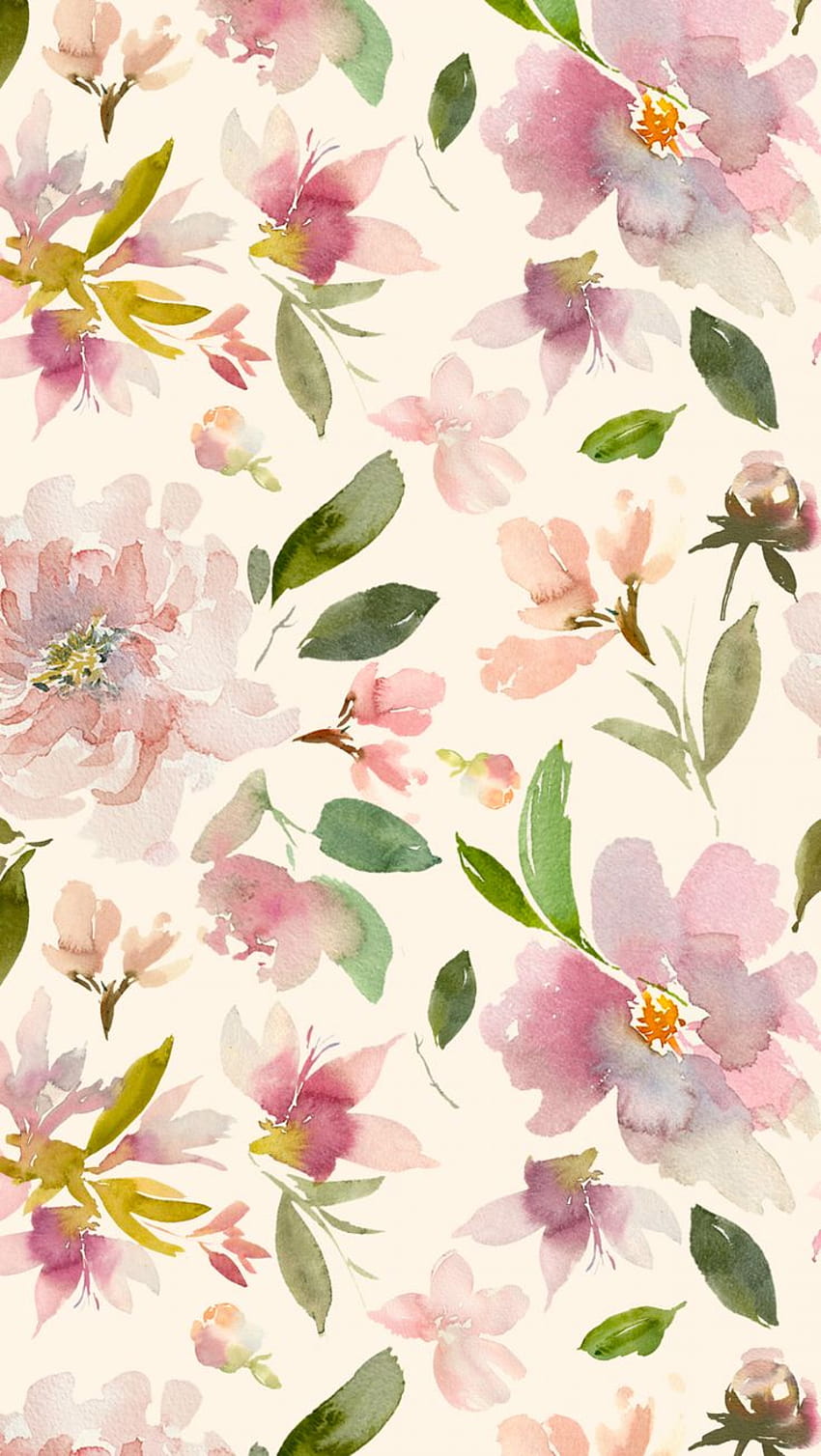 Spring Lockscreen, vintage musim semi yang lucu wallpaper ponsel HD