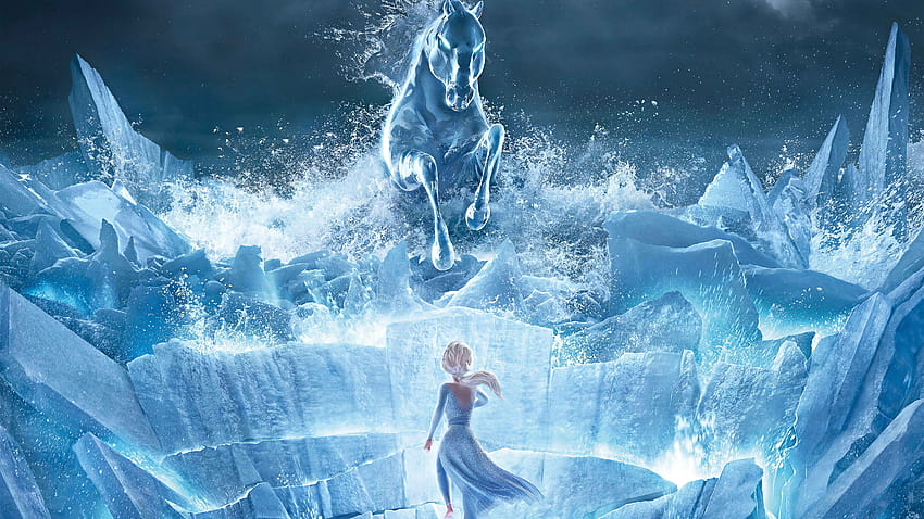 Elsa , Frozen 2, The Nokk, Water Spirit, Animasyon, Filmler, nokk ile elsa HD duvar kağıdı