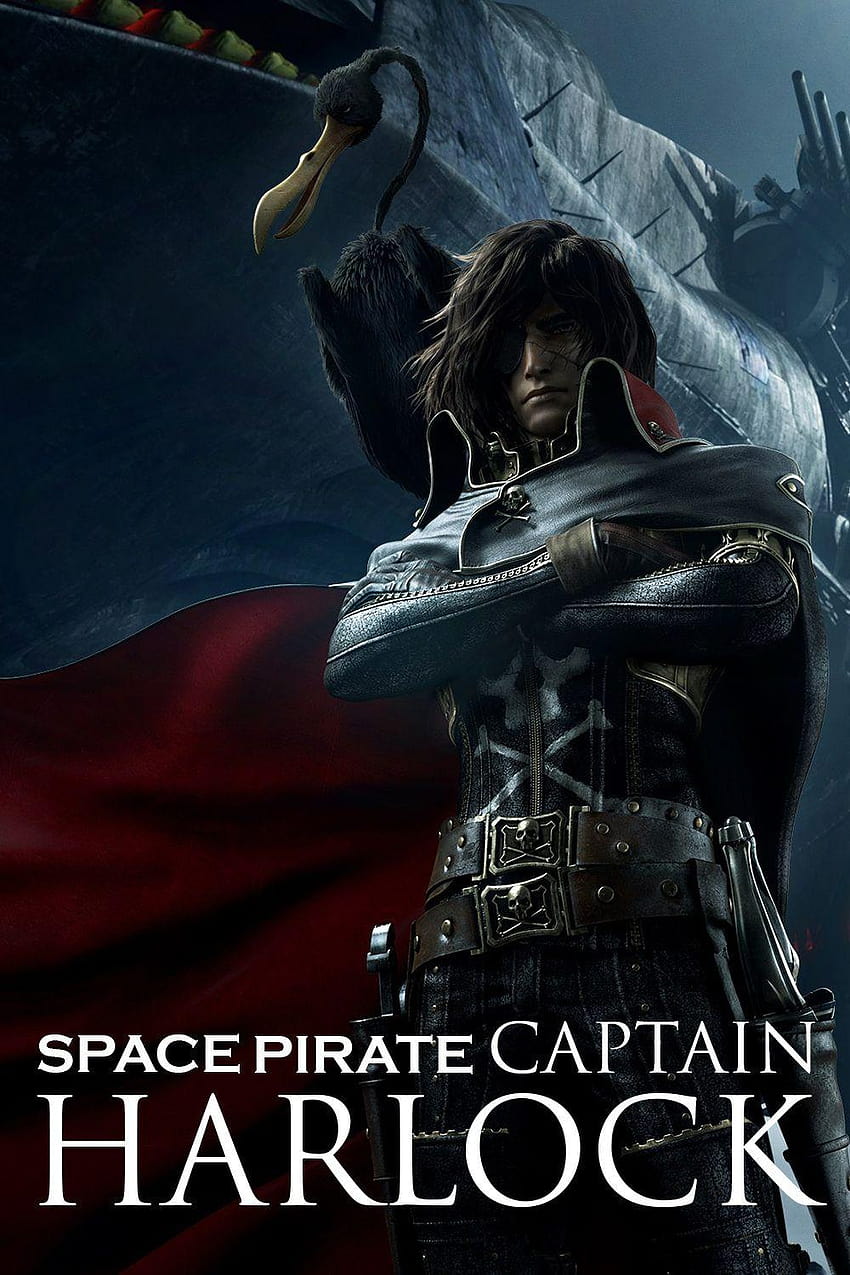 Anime Space Pirate Captain, harlock HD phone wallpaper