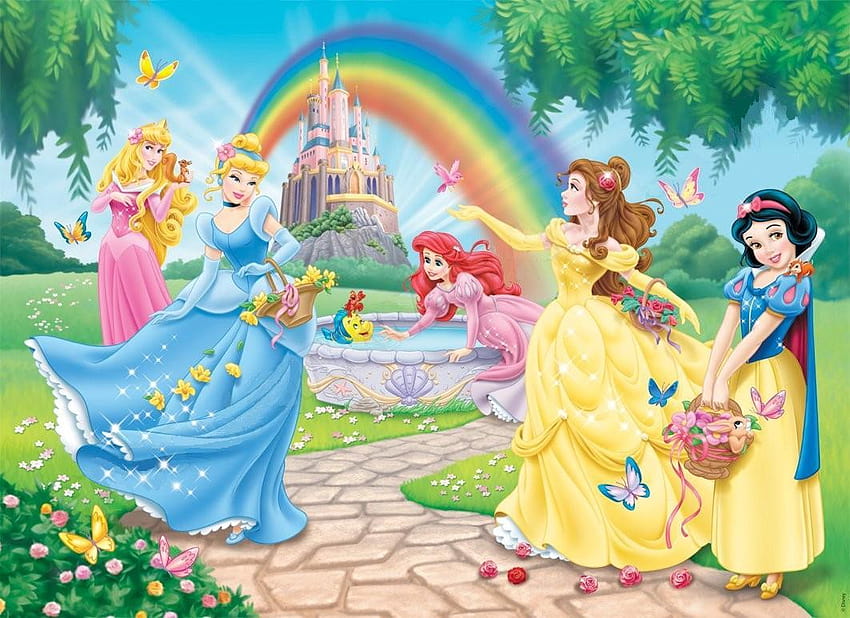 Disney Princess Thanksgiving, disney princess background HD wallpaper