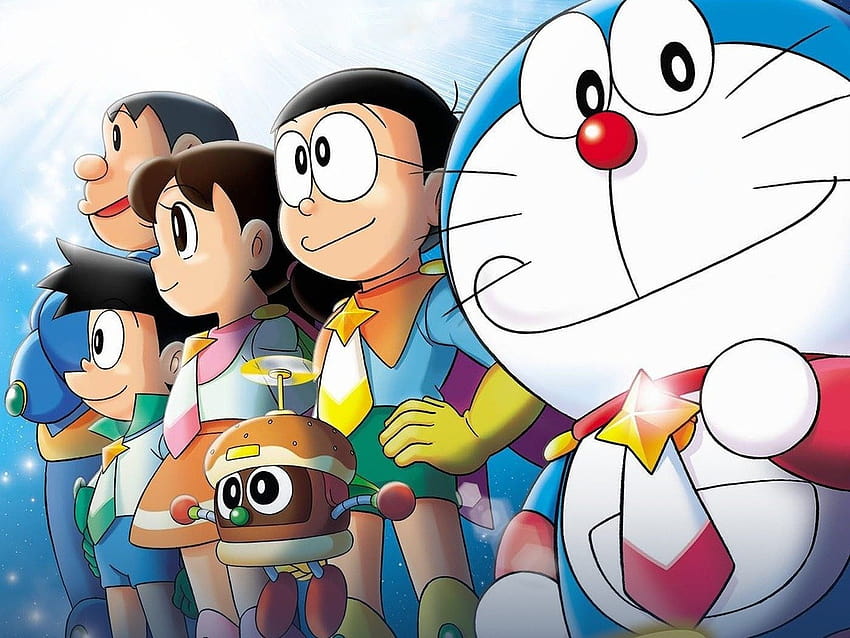 Doraemon: Nobita's Space Heroes, nobita cartoon HD wallpaper