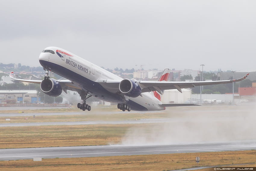 British Airways prend livraison du premier Airbus A350, airbus a350 1000 Fond d'écran HD