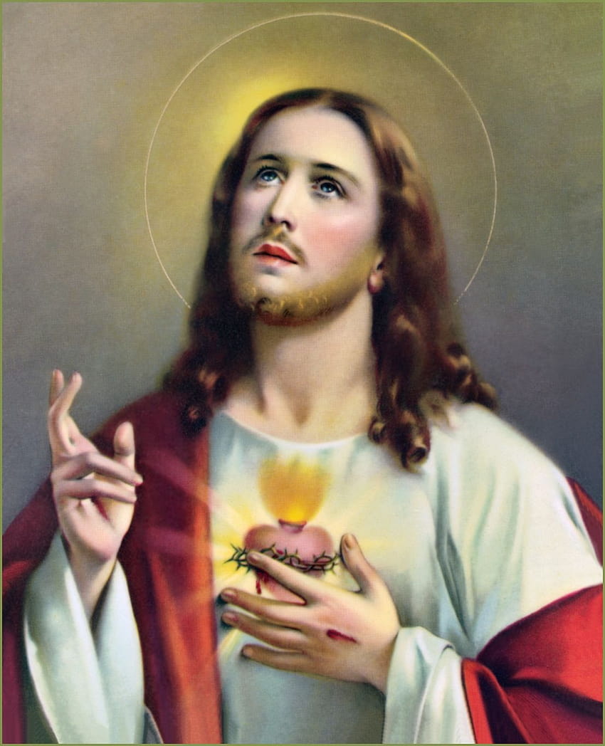Sacred Heart of Jesus HD phone wallpaper