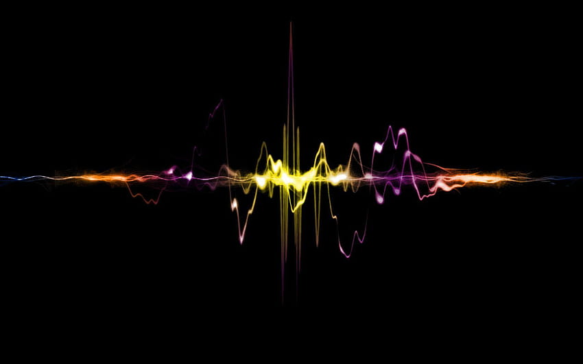 Sound Wave 21590, respuesta de audio fondo de pantalla