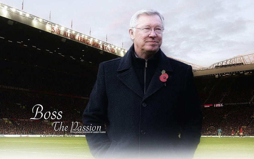 Man Utd Sir Alex Ferguson 1280x800 HD wallpaper