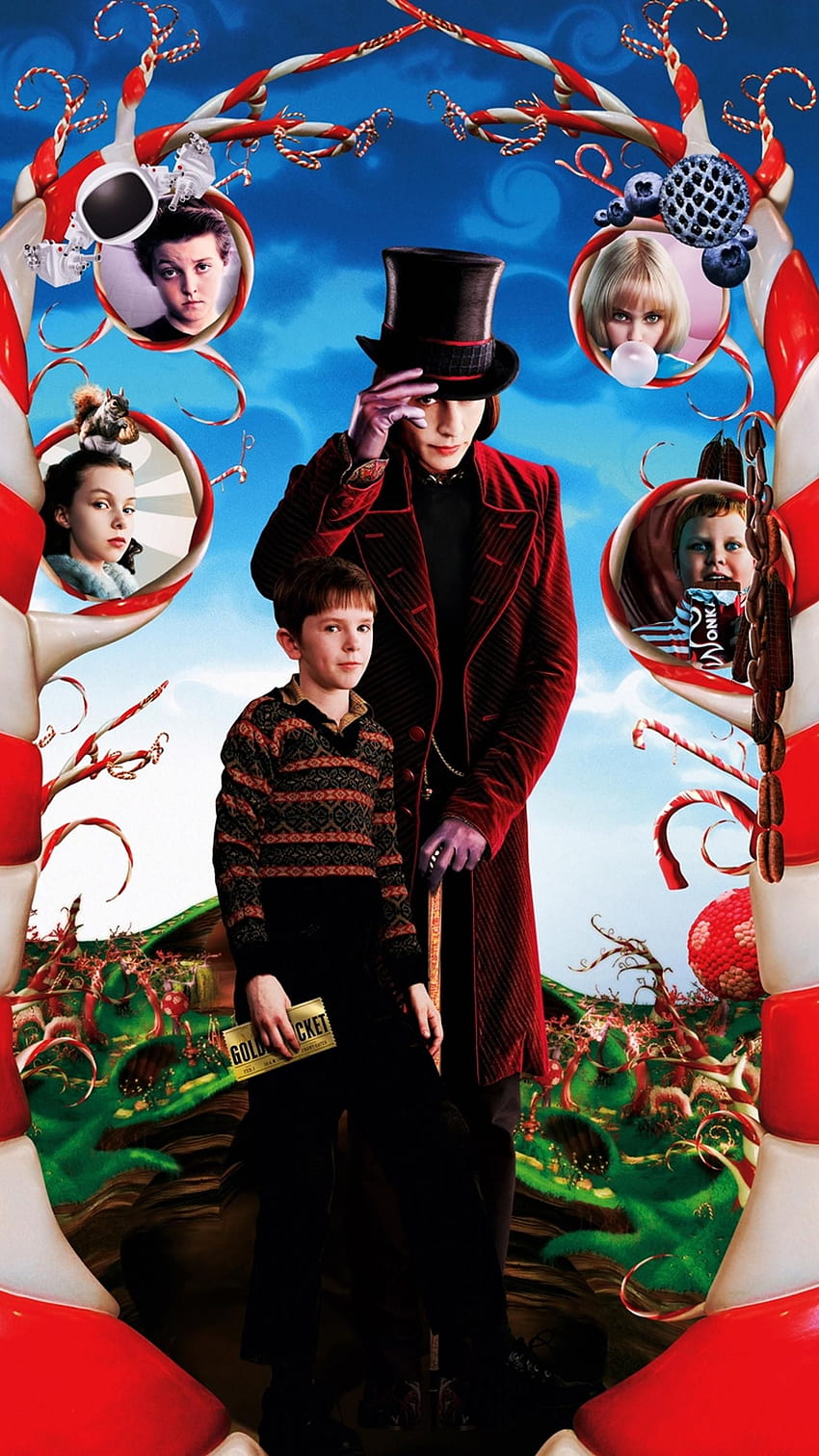 Pin on Movie, willy wonka and the chocolate factory HD phone wallpaper