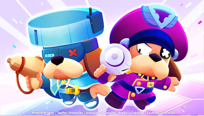 Nana, colonel ruffs brawl stars HD wallpaper | Pxfuel