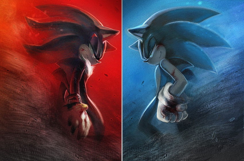 Shadow And Sonic, sonic x shadow the hedgehog HD wallpaper