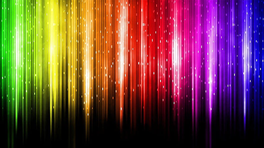 Líneas brillantes del arco iris, brillo del arco iris fondo de pantalla