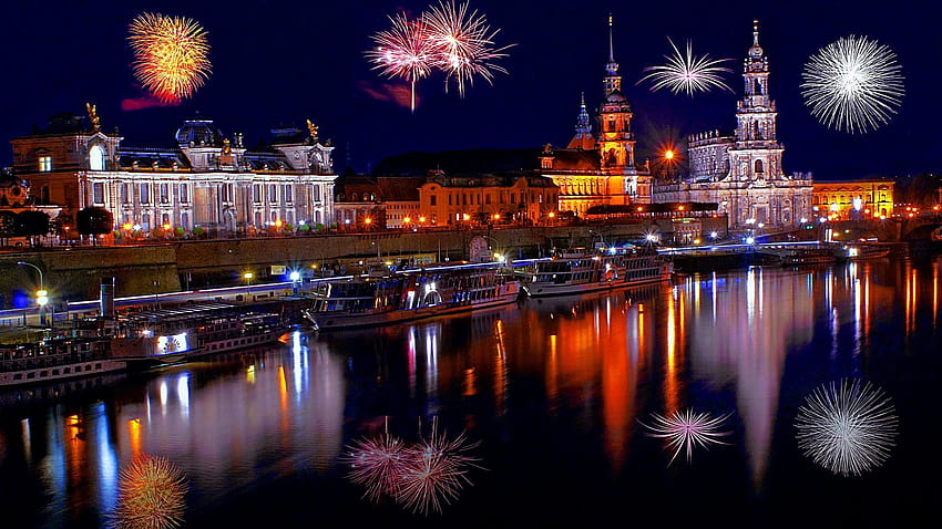 New Year's Eve In Dresden HD wallpaper