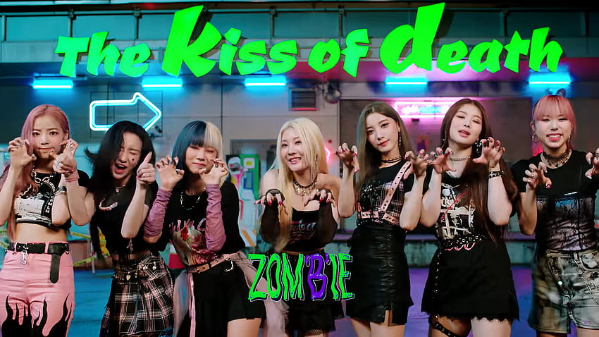 PURPLE KISS의 'Zombie' MV에서 언데드와 힘을 합치세요! ⋆ 최신 케이팝 뉴스와 음악, 좀비 퍼플 키스 HD 월페이퍼