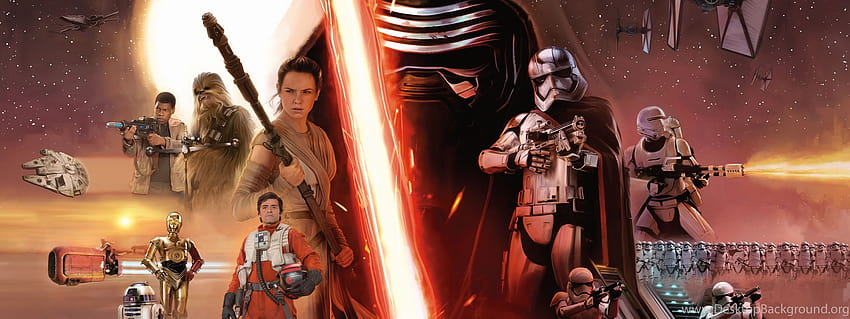 142 Star Wars Episode VII: The Force Awakens ... Backgrounds, star wars the force awakens HD wallpaper