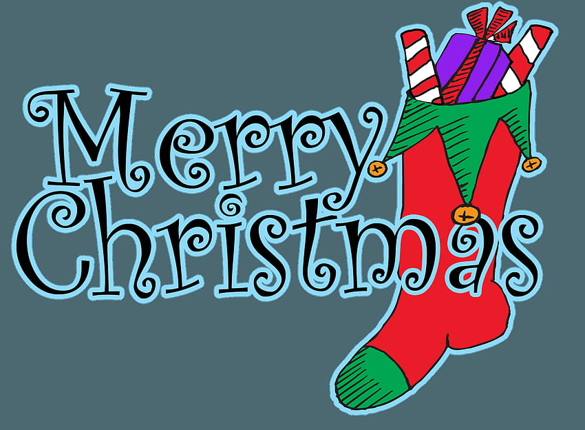 Merry Christmas parole stock libreria di clip, calendario dell'avvento Sfondo HD