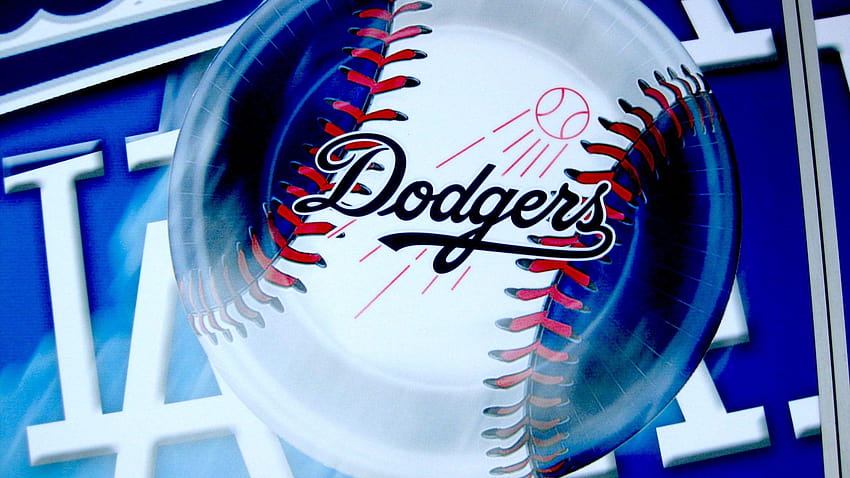 ドジャースのロゴの背景、ロサンゼルス ドジャース野球 高画質の壁紙