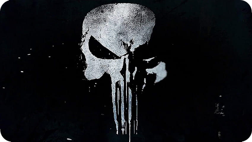 The Punisher Skull, punisher logo HD wallpaper