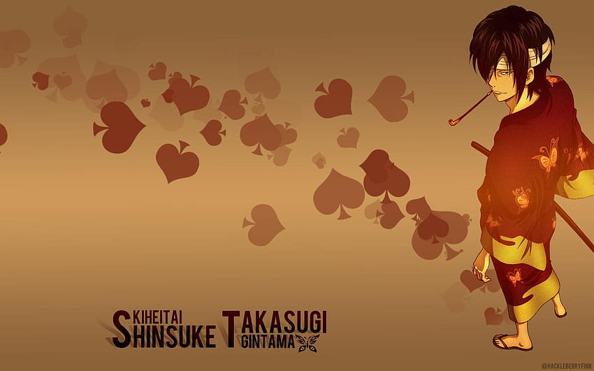 Gintama : Shinsuke Takasugi, takasugi shinsuke HD wallpaper