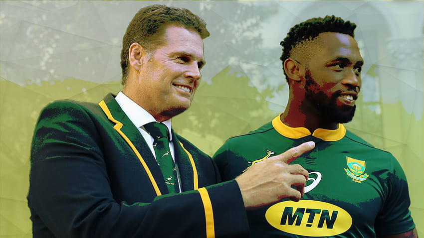 Springboks zbiera zaciekłą drużynę, południowoafrykańskie rugby Tapeta HD