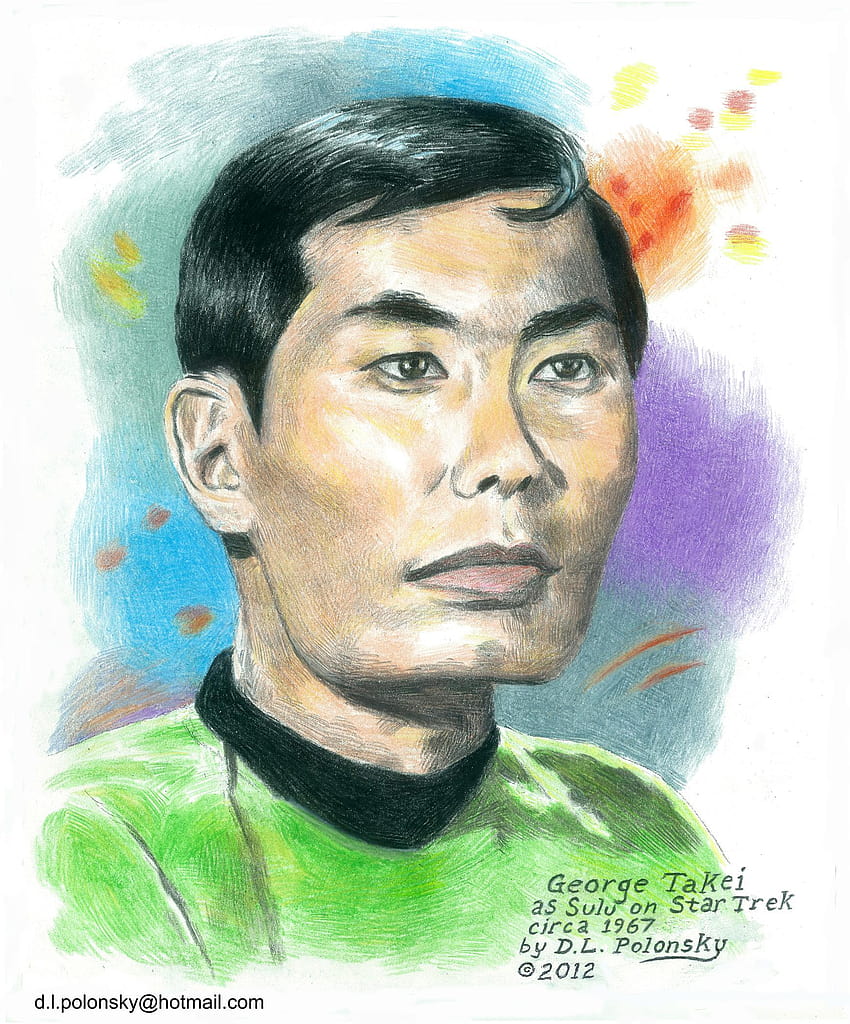 George Takei George Takei, 1967 dolaylarında Star Trek'te Sulu rolünde HD telefon duvar kağıdı
