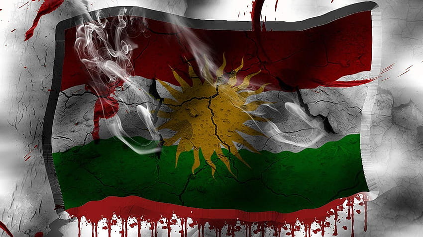 KURDISTAN kurd kurds kurdish flag poster, kurdistan flagge HD wallpaper